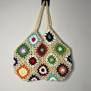 New hand crochet knit bag